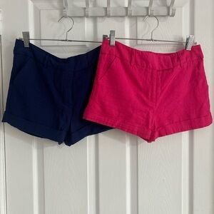 love...ady Set of 2: Pink and Blue Shorts